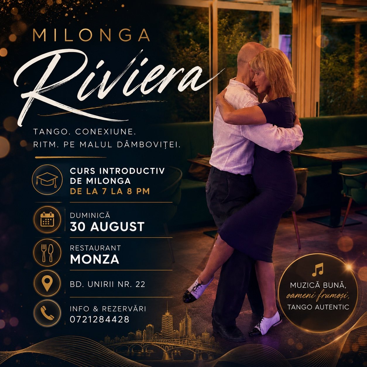 Milonga Riviera 30 august