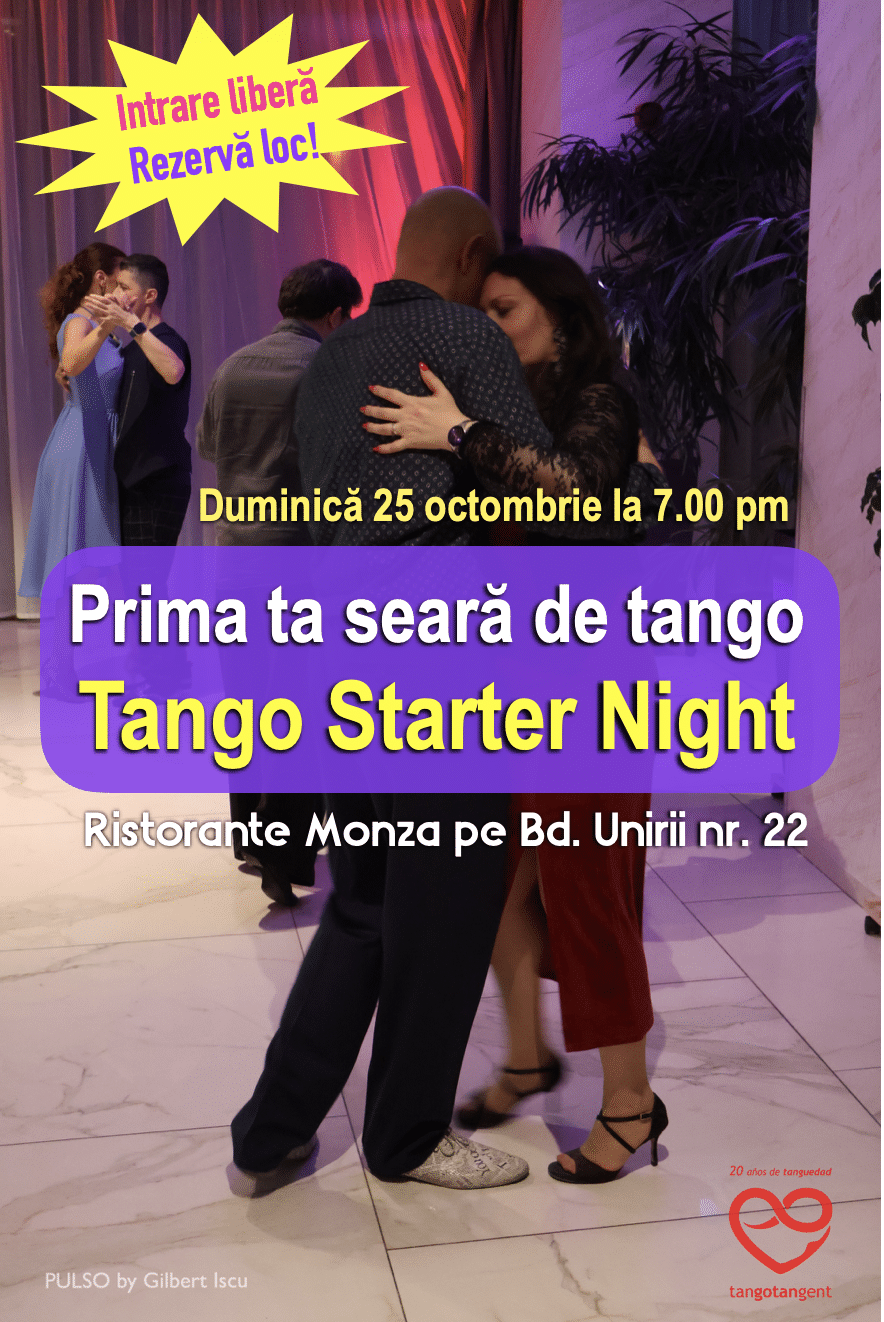 prima ta seară de tango - tango starter night